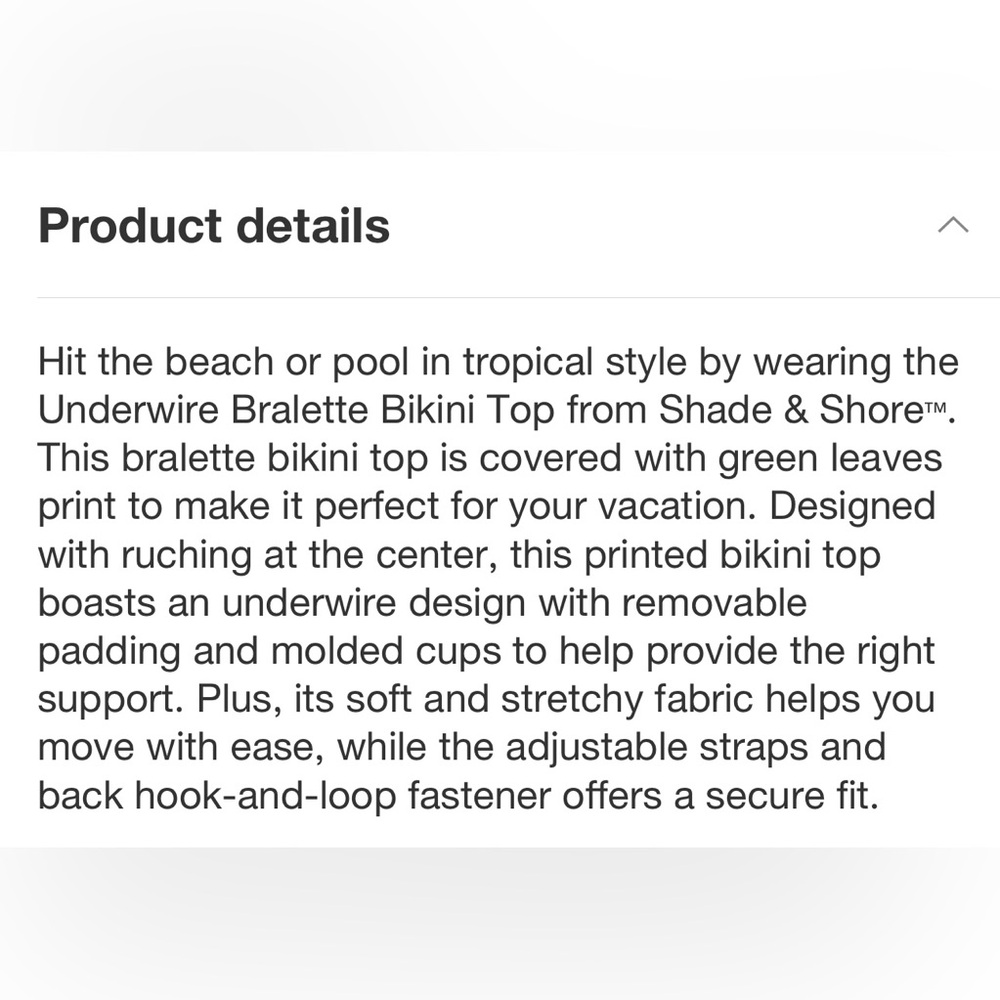 Shade & Shore Underwire Bikini Top - Picture 7 of 10